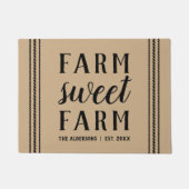 Rustikale, Personalisierte Landwirtschaft Fußmatte (Vorderseite)