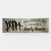 Rustikale Personalisierte Wiedersehen Banner (Horizontal)