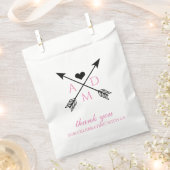 Rustikale Pfeile Monogram Fevor Bag Geschenktütchen (Ausgeschnitten)