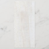 Rustikale Pfeile Rotes Herz Hochzeit Menükarte (Rückseite)