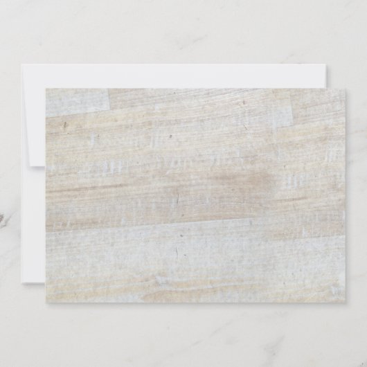 Rustikale Pfeile Rotes Herz Save The Date (Rückseite)