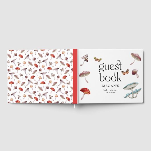 Rustikale Pilzdusche verzaubert Gästebuch (Voll)