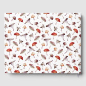 Rustikale Pilzdusche verzaubert Gästebuch (Rückseite)