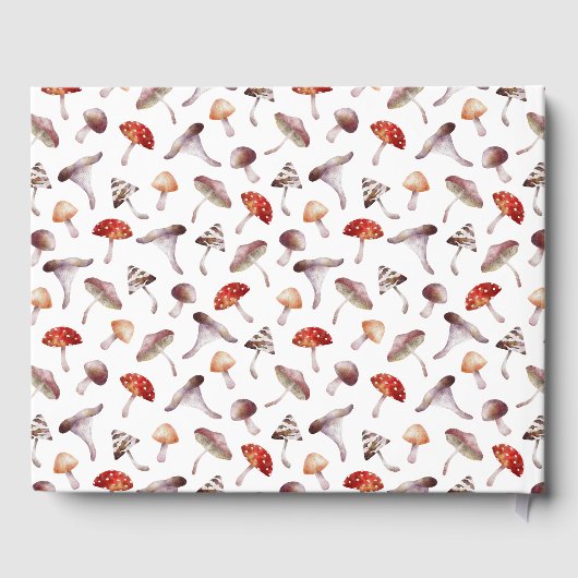 Rustikale Pilzdusche verzaubert Gästebuch (Rückseite)