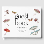 Rustikale Pilzdusche verzaubert Gästebuch (Vorderseite)