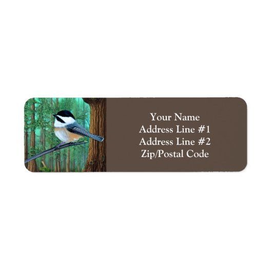 Rustikale Pine Chickadee (Vorne)