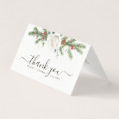 Rustikale Pine Greenery Boho Wedding geklappt Viel (Vorderseite)
