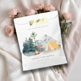 Rustikale Pine Woods Camping Mountain Baby Dusche Geschenktütchen