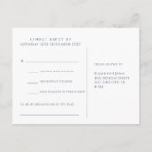 Rustikale Pinecones Song-Anfrage UAWG Postkarte (Rückseite)