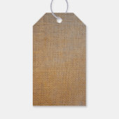 Rustikale Pines Woodland Hochzeit Danke Ihnen für  Geschenkanhänger (Rückseite)