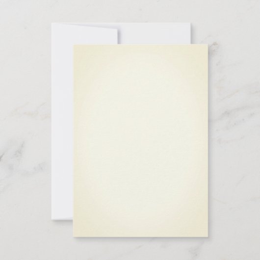 Rustikale Pines Woodland Wedding RSVP Reaktion (Rückseite)