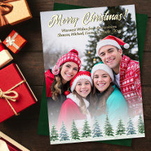 Rustikale Pinienbäume Foto Weihnachten