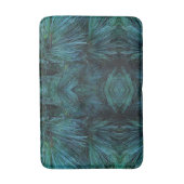 Rustikale Pinienbäume | Kiefernwald | grüne Nadelb Badematte (Vorderseite Vertikal)