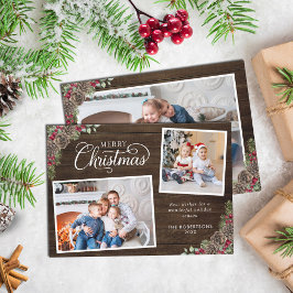 Rustikale Pinienwälder 3 Foto Weihnachten