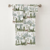 Rustikale Pinienwälder Badhandtuch Set (Insitu)