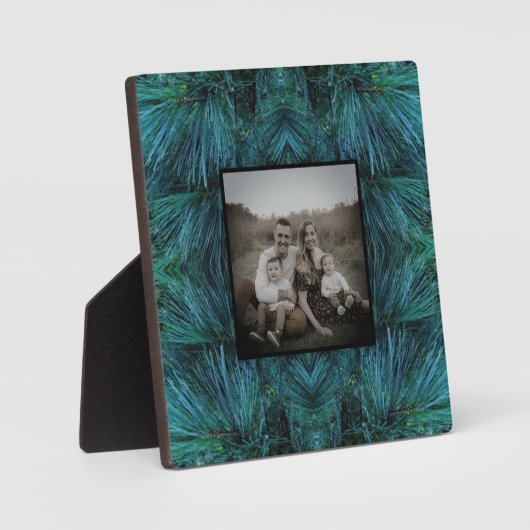 Rustikale Pinienwälder, immergrün Fotoplatte (Vorderseite)