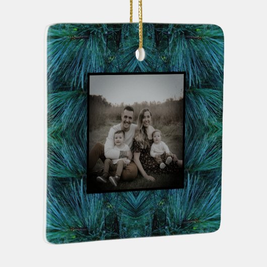 Rustikale Pinienwälder, immergrün Keramikornament (Rechts)