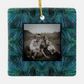 Rustikale Pinienwälder, immergrün Keramikornament (Vorderseite)