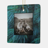 Rustikale Pinienwälder, immergrün Keramikornament (Links)