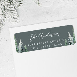 Rustikale Pinienwälder Rücksendeadresse