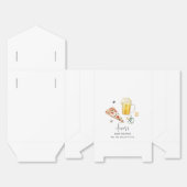 Rustikale Pizza Beers Schnuller Babydusche Geschenkschachtel (Ungefaltet)