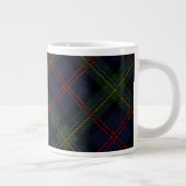 Rustikale Plaid-Erinnerung Tartan Jumbo-Tasse (Rechts)