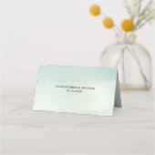 Rustikale Platzkarte der Gebirge (Rückseite)