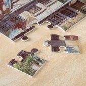 Rustikale Poinciana Tree im Blumenwald Puzzle (Seite)