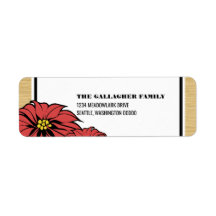 Rustikale Poinsettia Urlaub