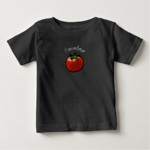 Rustikale Pomodoro-Italienische-Tomaten-Grafik Baby T-shirt