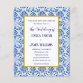 Rustikale portugiesische Fliesen mediterrane Hochz (Vorderseite)