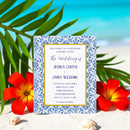 Rustikale portugiesische Fliesen mediterrane Hochz