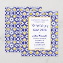 Rustikale portugiesische Fliesen mediterrane Hochz