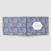 Rustikale portugiesische Tiles Wedding Gästebuch (Voll)