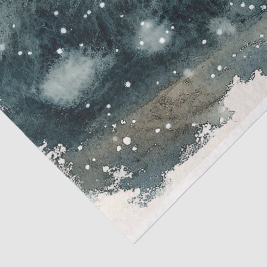 Rustikale Postbox mit Kichervogel-Decoupage Seidenpapier (Ausschnitt)