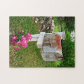 Rustikale Postbox Vermont. Puzzle (Horizontal)