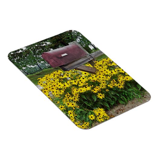 Rustikale Postfach Kunst Magnet (Rechte Seite)