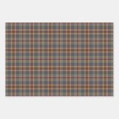 Rustikale primitive Heimat und Karos Geschenkpapier Set (Vorderseite)