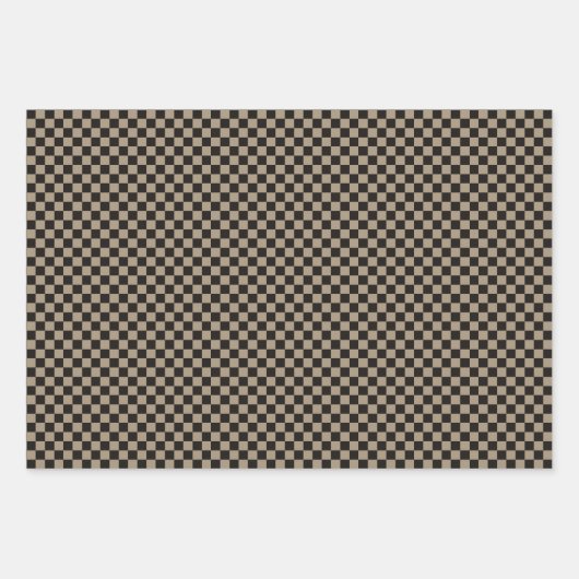 Rustikale primitive Karo von Ländern geben Set für Geschenkpapier Set (Vorderseite)