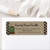 Rustikale, primitive Kerze - Länderkennzeichen übe (Insitu)