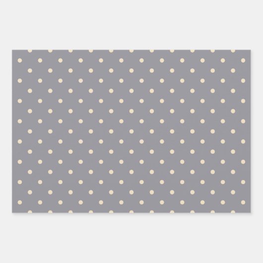 Rustikale primitive Landhäuser und Herz Geschenkpapier Set (Vorderseite)