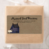 Rustikale, primitive Saltbox House & Sheep Shippin (Insitu)