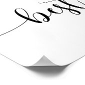 Rustikale Probe Abendessen Dekoration Unterschreib (Ecke)