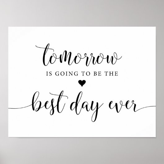 Rustikale Probe Abendessen Dekoration Unterschreib (Vorne)