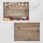 Rustikale Pumpkin Aquamarin Burnt Orange Buchanfra Visitenkarte (Vorne/Hinten)