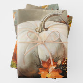 Rustikale Pumpkinmalereien Set Decoupage Geschenkpapier Set (Beispiel)