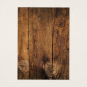 Rustikale Pumpkins Fall Barn Gastgeschenk Hochzeit (Rückseite)