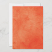 Rustikale Pumpkins fallen zum Geburtstag Einladung (Rückseite)