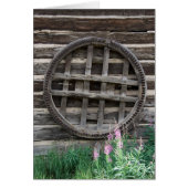 Rustikale Radkarte (Vorne)