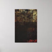 Rustikale Rechtecke Leinwanddruck (Vorderseite)